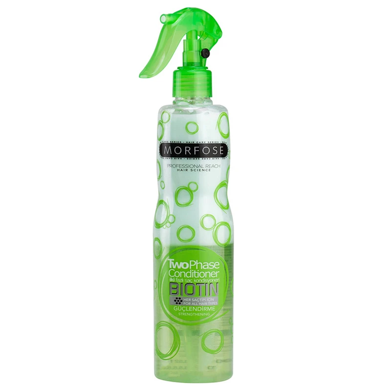 اسپری دو فاز مو مورفوس مدل BIOTIN حجم 400 میلی لیتر