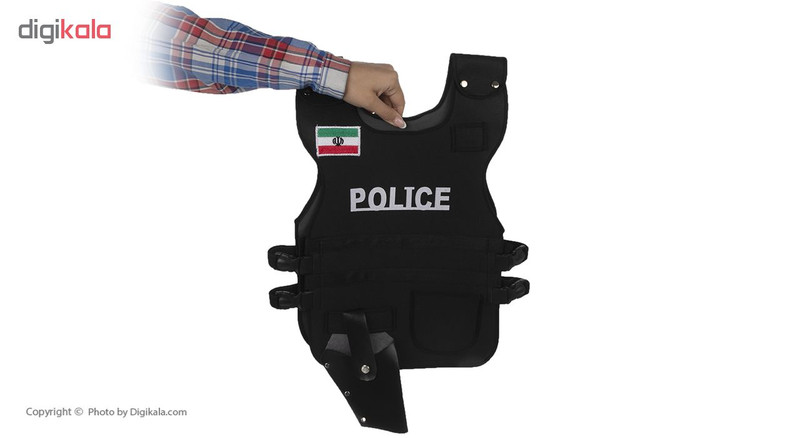 اسباب بازی جلیقه ضد گلوله کد 020