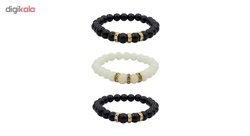 دستبند زنانه کد mp142 مجموعه 3 عددی