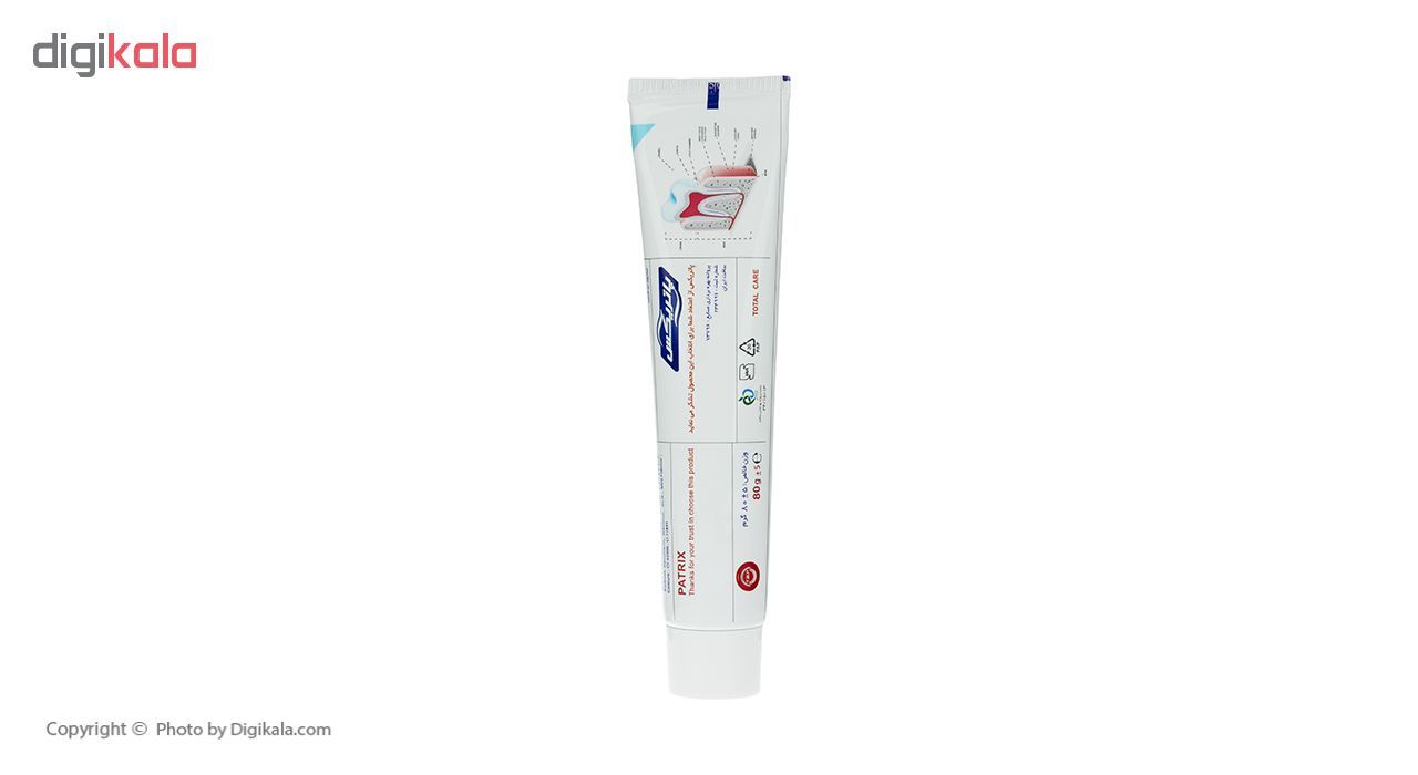 خمیر دندان پاتریکس مدل Extra Whitening مقدار 80 گرم main 1 2