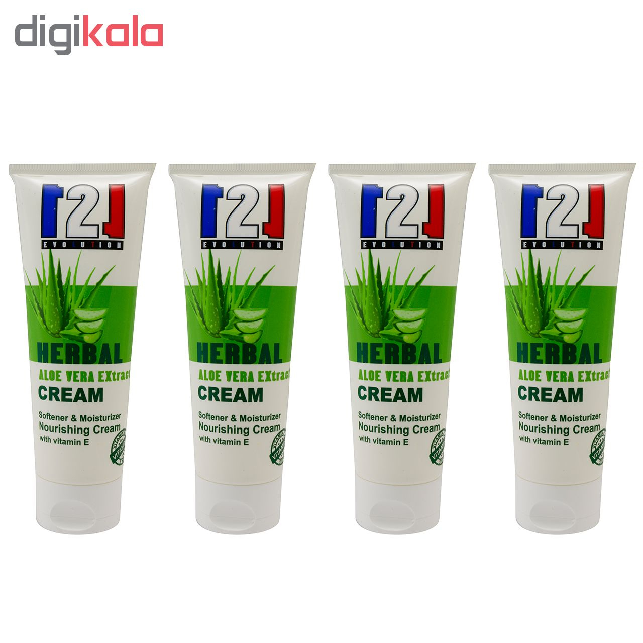 کرم مرطوب کننده 121 مدل Aloe Vera حجم 75 میلی لیتر مجموعه 4 عددی