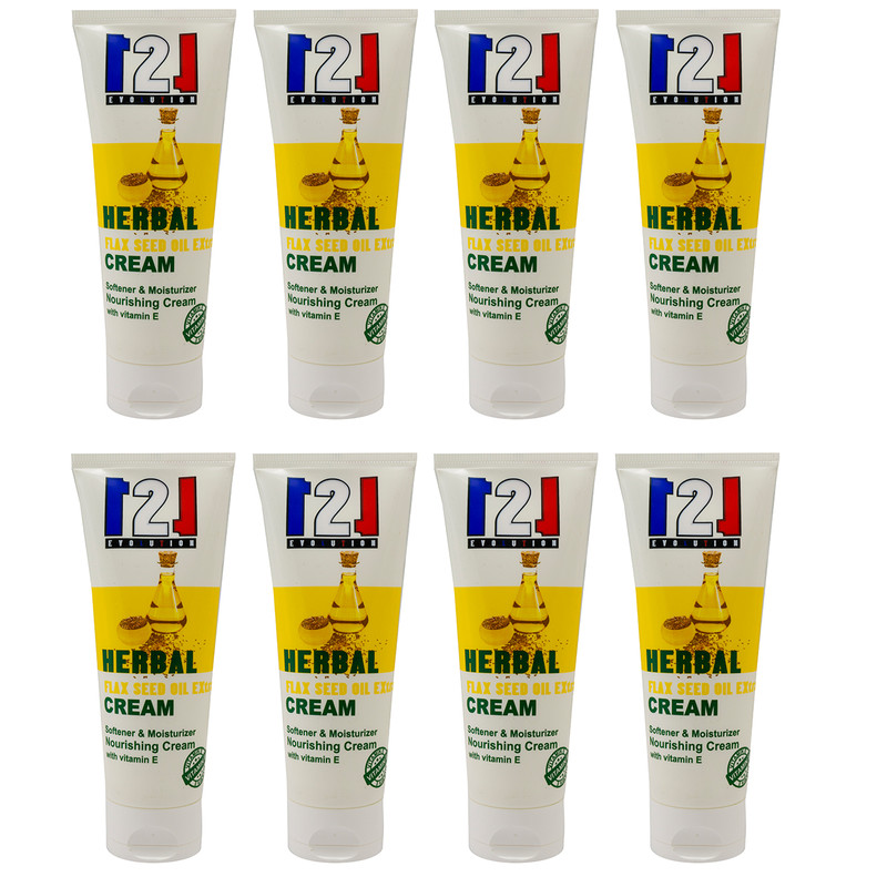 کرم مرطوب کننده 121 مدل Flax Seed oil حجم 75 میلی لیتر مجموعه 8 عددی