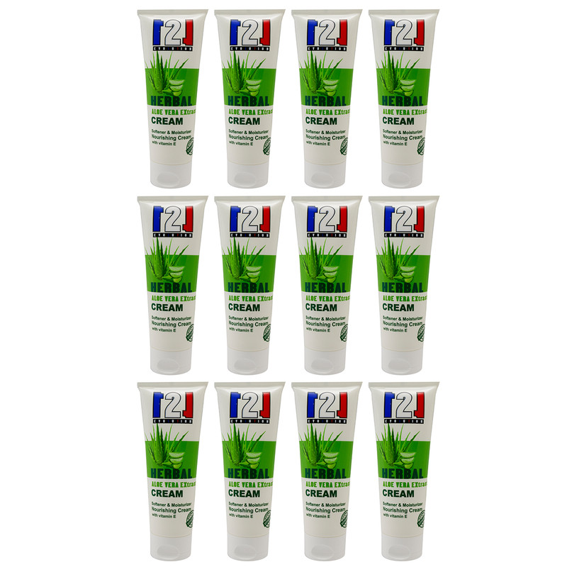 کرم مرطوب کننده 121 مدل Aloe Vera حجم 75 میلی لیتر مجموعه 12 عددی