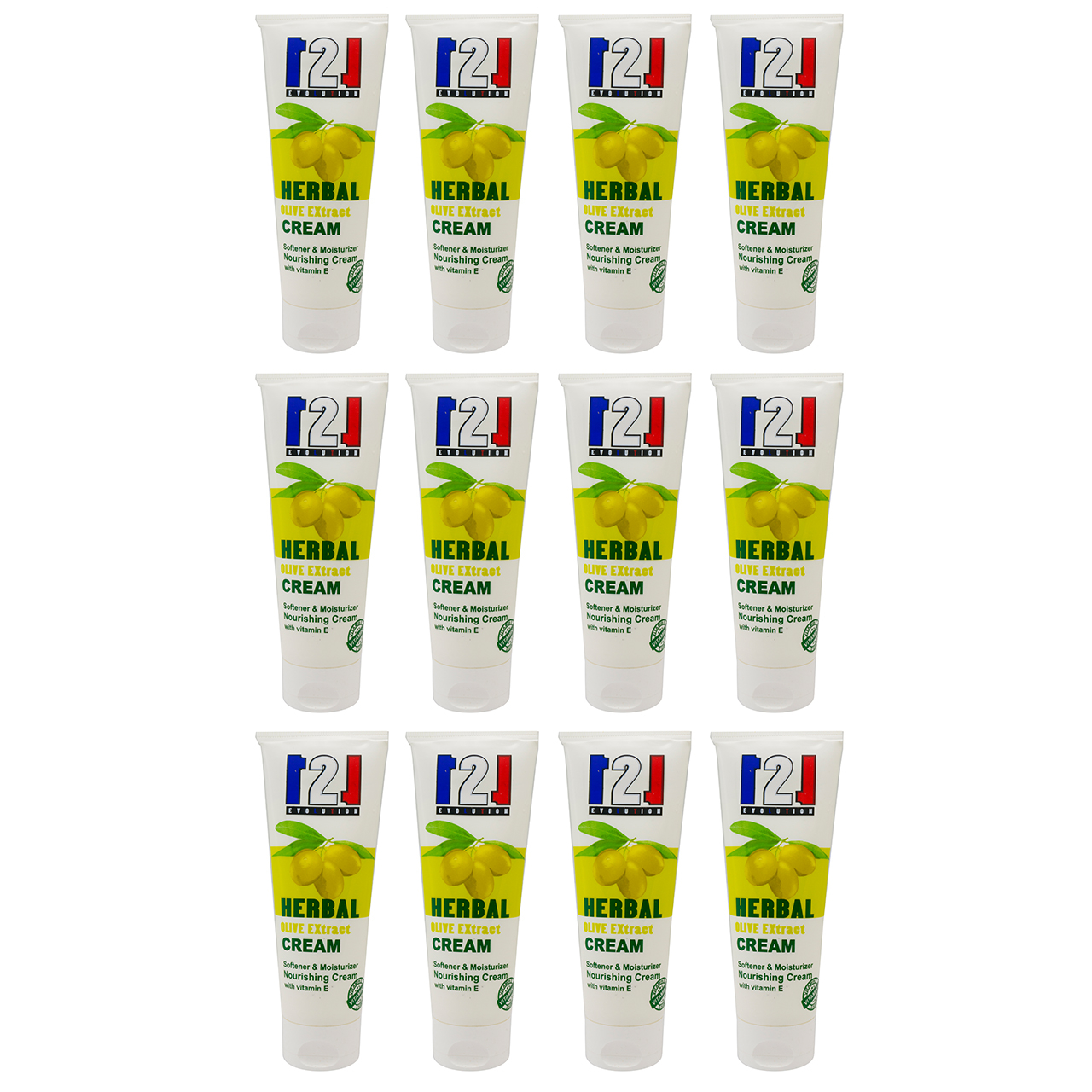کرم مرطوب کننده 121 مدل Olive Oil حجم 75 میلی لیتر مجموعه 12 عددی