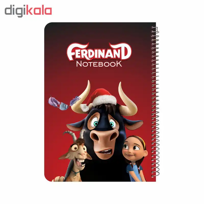 دفتر مشق 80 برگ اورین طرح ferdinand مدل 207
