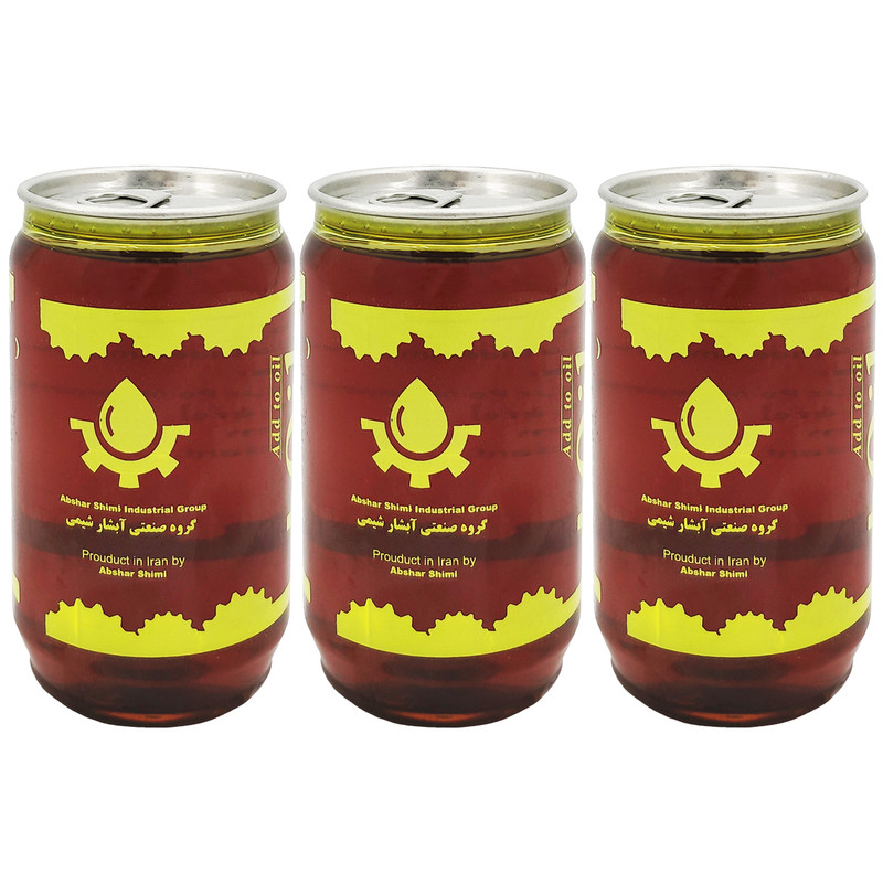 مکمل روغن موتور خودرو آبشار مدل S-369 حجم 300 میلی لیتر بسته 3 عددی