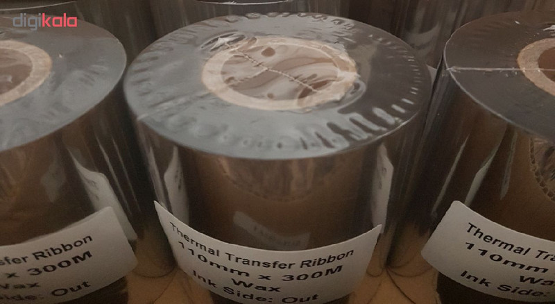 ریبون پرینتر لیبل زن مدل WAX 110mmx300m 1