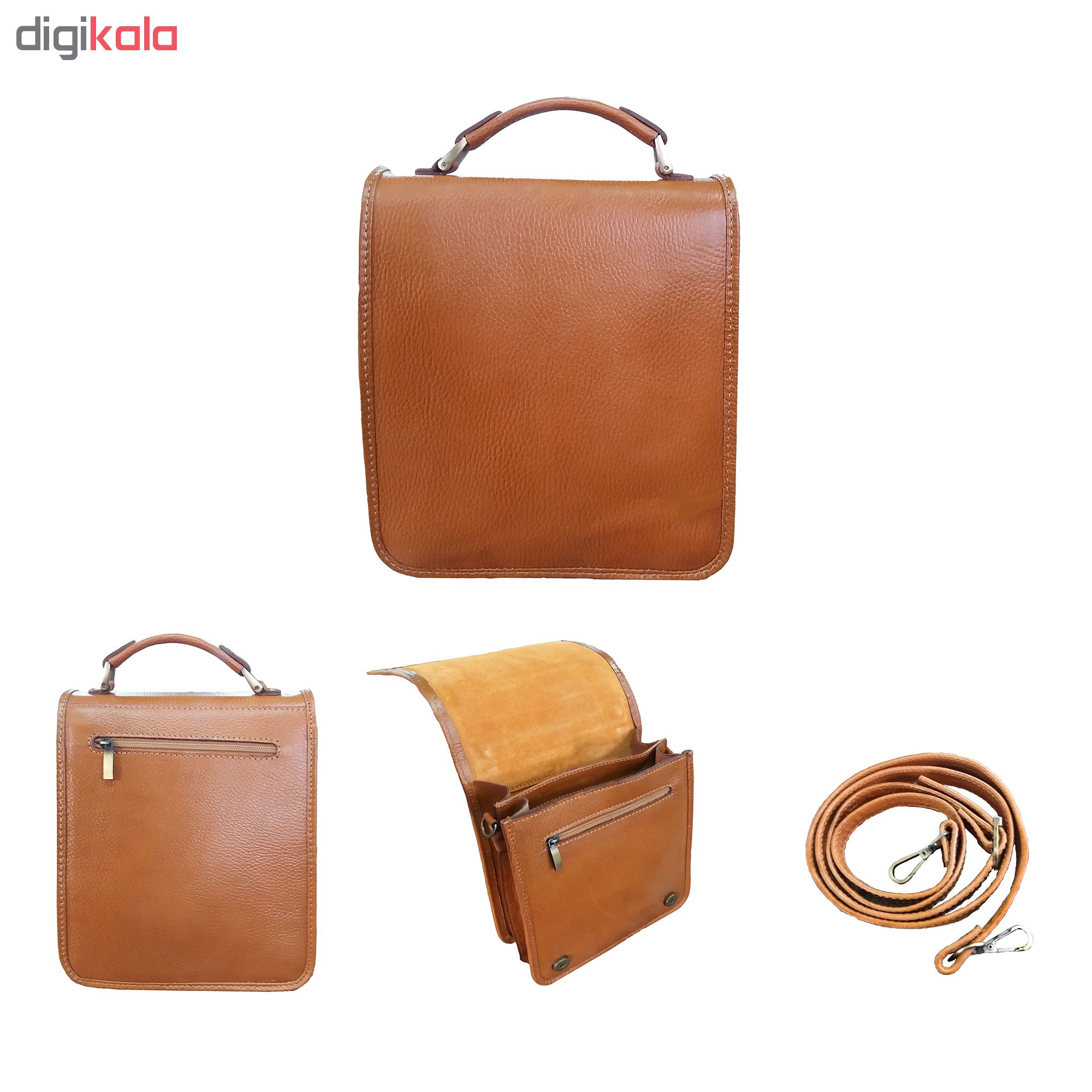 کیف رو دوشی مردانه مدل starched