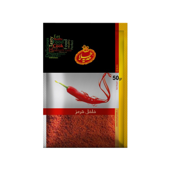 فلفل قرمز هدیه طلا مقدار 50 گرم 