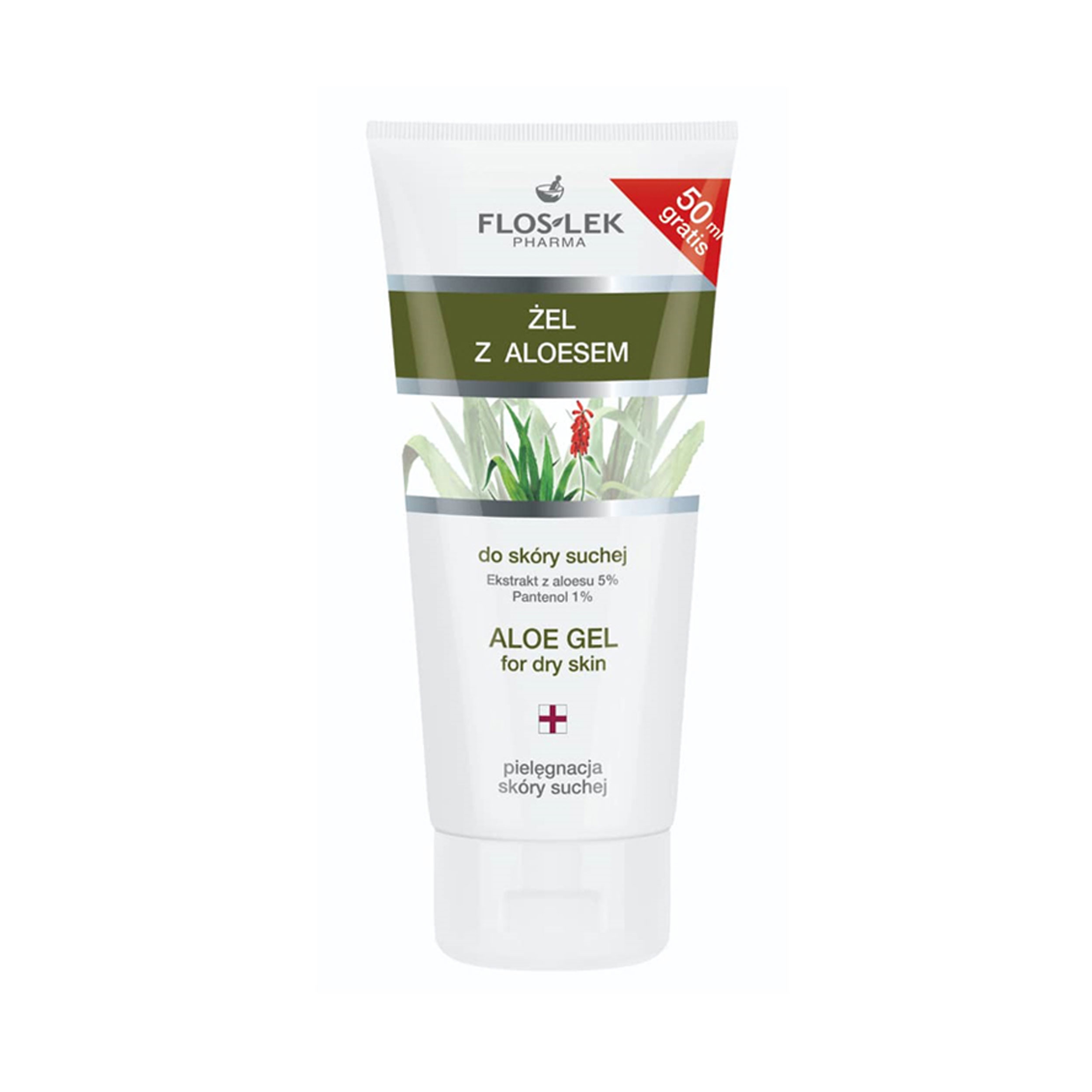 ژل مرطوب کننده و آبرسان فلوس لک مدل Aloe حجم 200 میلی لیتر