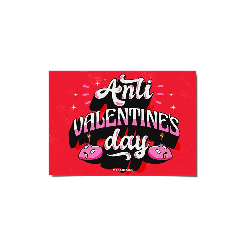 کارت پستال ماسا دیزاین مدل POSTV09 طرح عشق.love