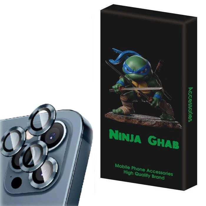 محافظ لنز دوربین نینجا قاب مدل رینگی مناسب برای گوشی موبایل اپل iPhone 14 Pro Max