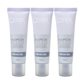 ژل ضد ریزش مو سریتا مدل Alopeca Areata وزن 30 گرم مجموعه 3 عددی