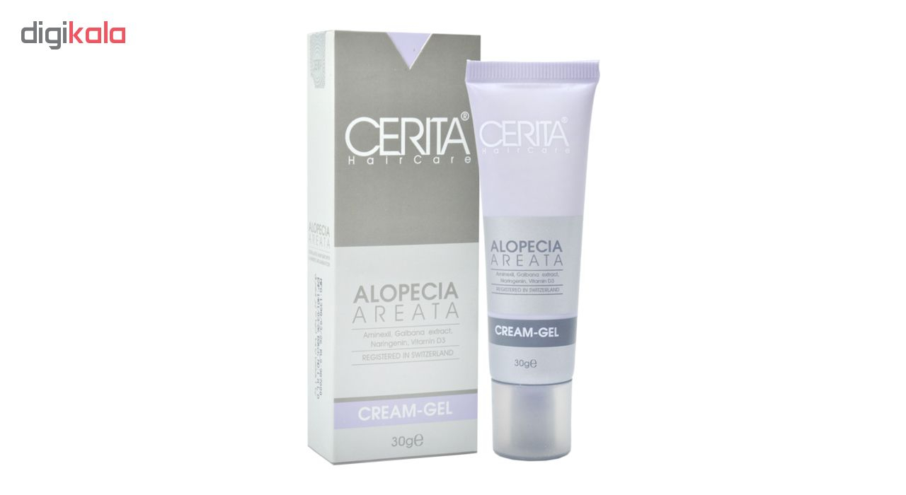 ژل ضد ریزش مو سریتا مدل Alopeca Areata وزن 30 گرم مجموعه 3 عددی