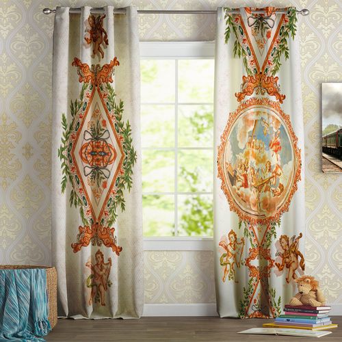 پرده مدل HZ-212 سایز 140x290 سانتی متر