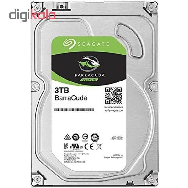 هارددیسک اینترنال سیگیت مدل BarraCuda ST3000DM007 ظرفیت 3 ترابایت