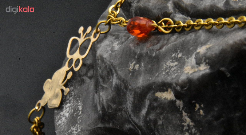 گردنبند طلا 18 عیار زنانه آرشا گالری طرح پروانه کد 425A2484