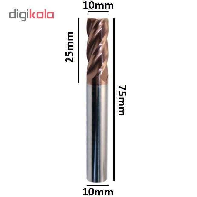 فرز اندمیل کد 1075 سایز 10 میلی متر