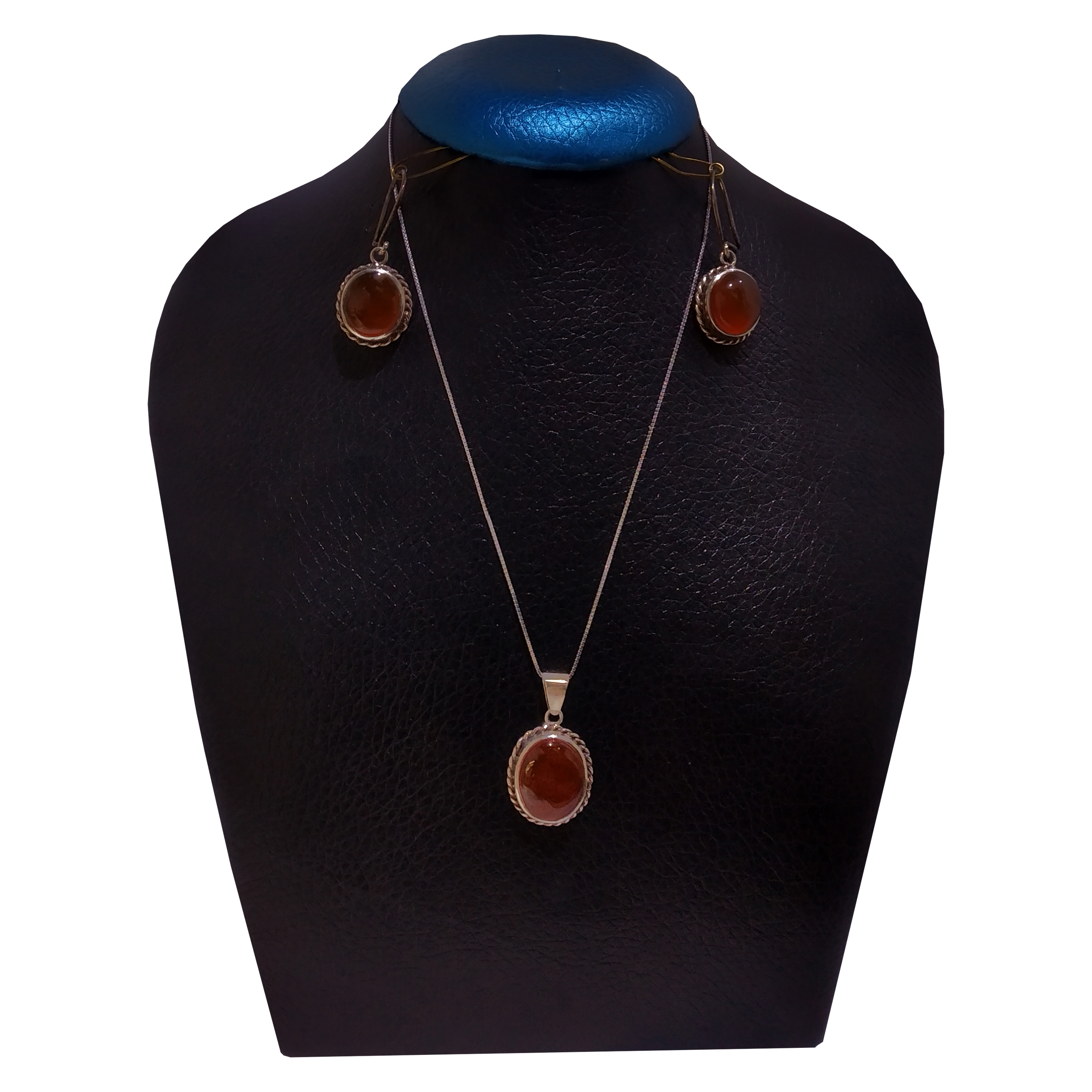 نیم ست نقره زنانه کد 137