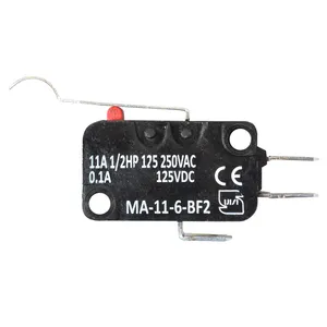 میکروسوئیچ تی آر اس مدل MA-11-6-BF2 بسته 20 عددی