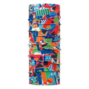 دستمال سر و گردن باف مدل BABY BLOK MULTI 117121-555-10