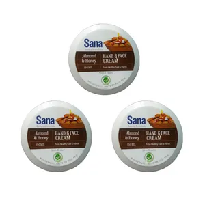 کرم مرطوب کننده سنا مدل Almond & Honey حجم 150 میلی لیتر مجموعه 3 عددی