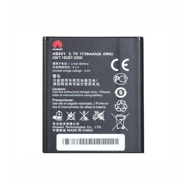 باتری موبایل مدل HB5V1 ظرفیت 1730 میلی آمپر ساعت مناسب برای گوشی موبایل هوآوی Y5