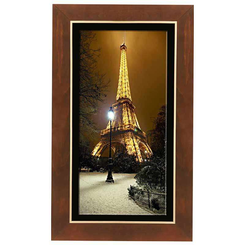 تابلو لوتوس مدل تابلو چوبی باغ تروکادرو پاریس Trocadero Gardens