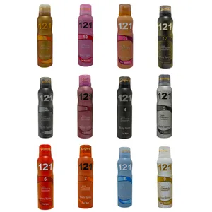 اسپری خوشبو کننده بدن 121 مدل FU101 حجم 150 میلی لیتر مجموعه 12عددی