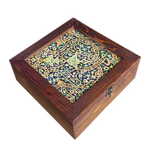 جعبه هدیه چوبی کد  SD-04