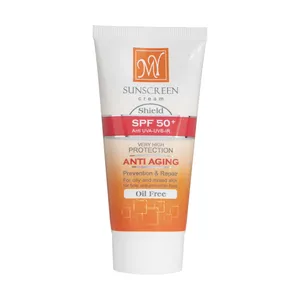 کرم ضد آفتاب ضد چروک فاقد چربی مای مدل Shield SPF50