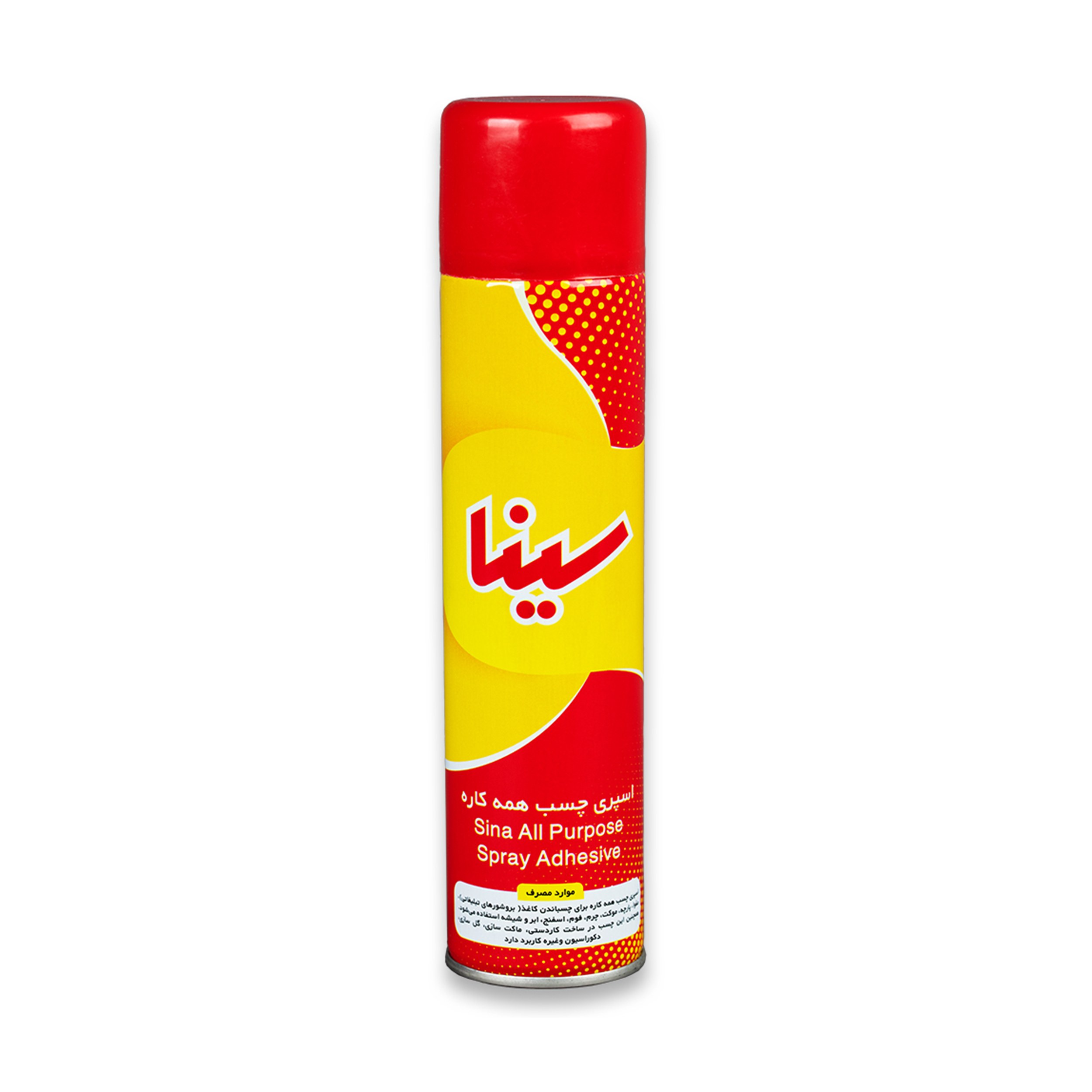 اسپری چسب سینا مدل SP-300حجم 300 میلی لیتر