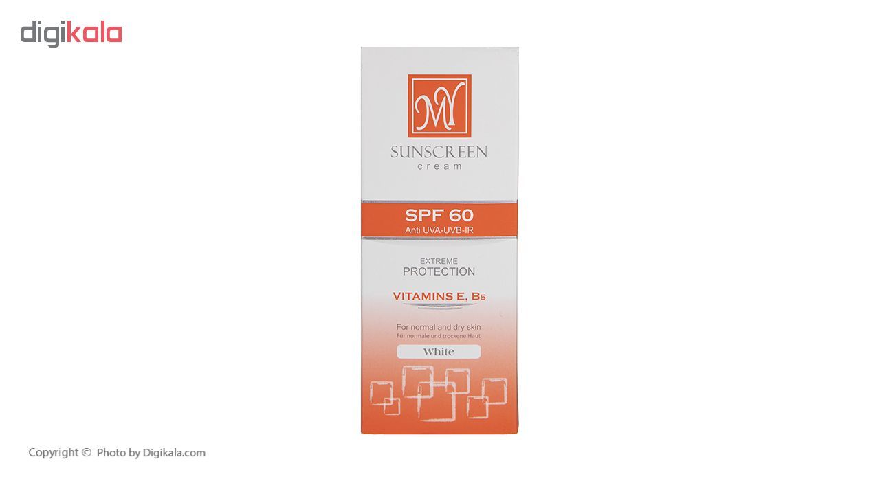 کرم ضد آفتاب بی رنگ مای SPF60 مدل Extreme Protection مناسب پوست های نرمال تا خشک حجم 50 میلی لیتر -  - 3