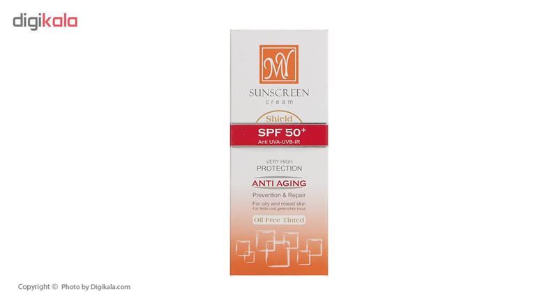 کرم ضد آفتاب ضد چروک فاقد چربی شیلد مای SPF50+ کرم ضد آفتاب ضد چروک فاقد چربی شیلد مای SPF50+
