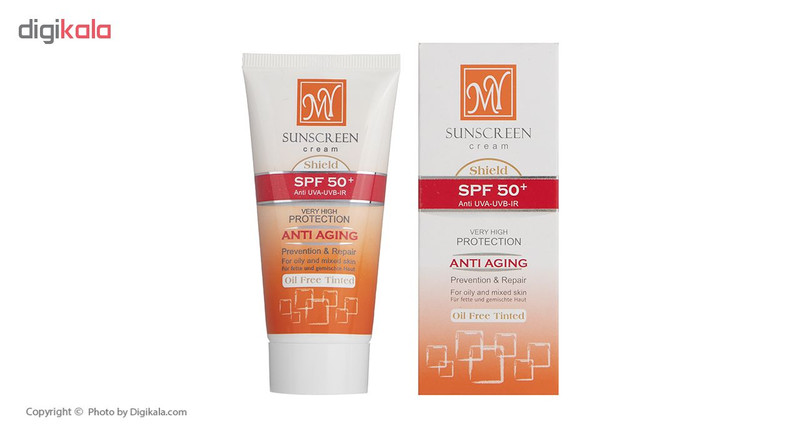 کرم ضد آفتاب ضد چروک فاقد چربی شیلد مای SPF50+ کرم ضد آفتاب ضد چروک فاقد چربی شیلد مای SPF50+