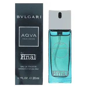 عطر جیبی مردانه فینال مدل BVLGARI AQVA POUR HOMME حجم 20 میلی لیتر