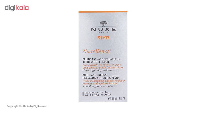 فلوئید ضد چروک نوکس سری Men Nuxellence حجم 50 میلی لیتر