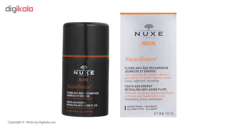 فلوئید ضد چروک نوکس سری Men Nuxellence حجم 50 میلی لیتر