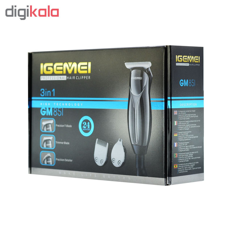 ماشین اصلاح موی سر و صورت آی جیمی مدل GM 851