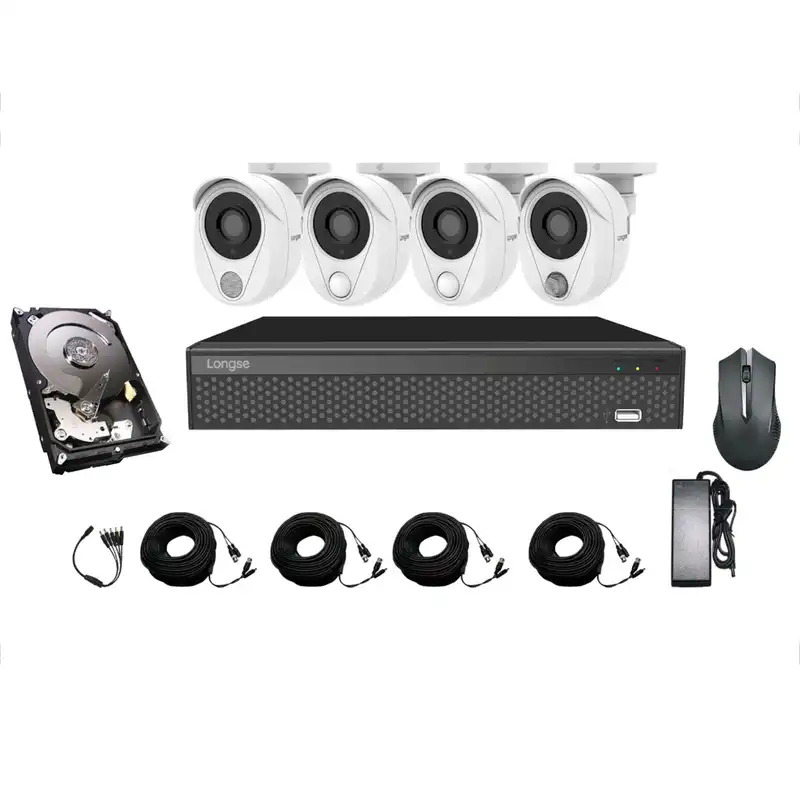 بسته امنیتی آنالوگ لانگسی مدل CS500