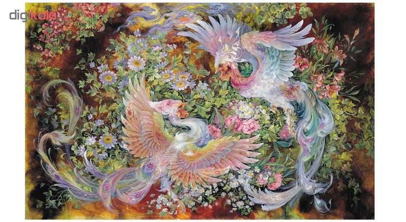 کارت پستال طرح مینیاتور استاد فرشچیان مدل عطر محبت