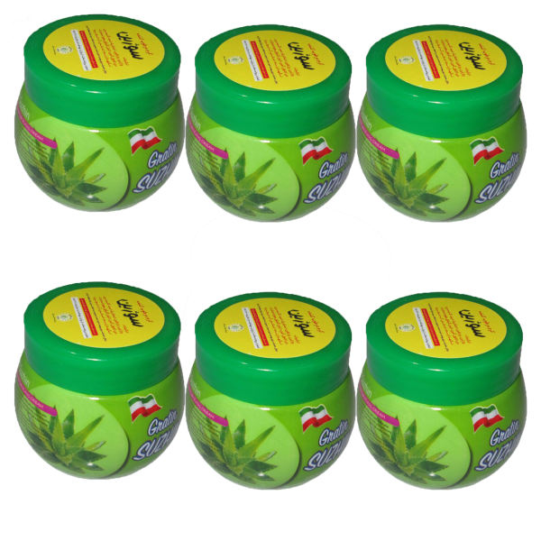 کرم مرطوب کننده سوژین مدل Aloe Vera حجم 180 میلی لیتر مجموعه 6 عددی