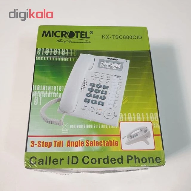 عکس شماره 2 : تلفن میکروتل مدل tsc880cid