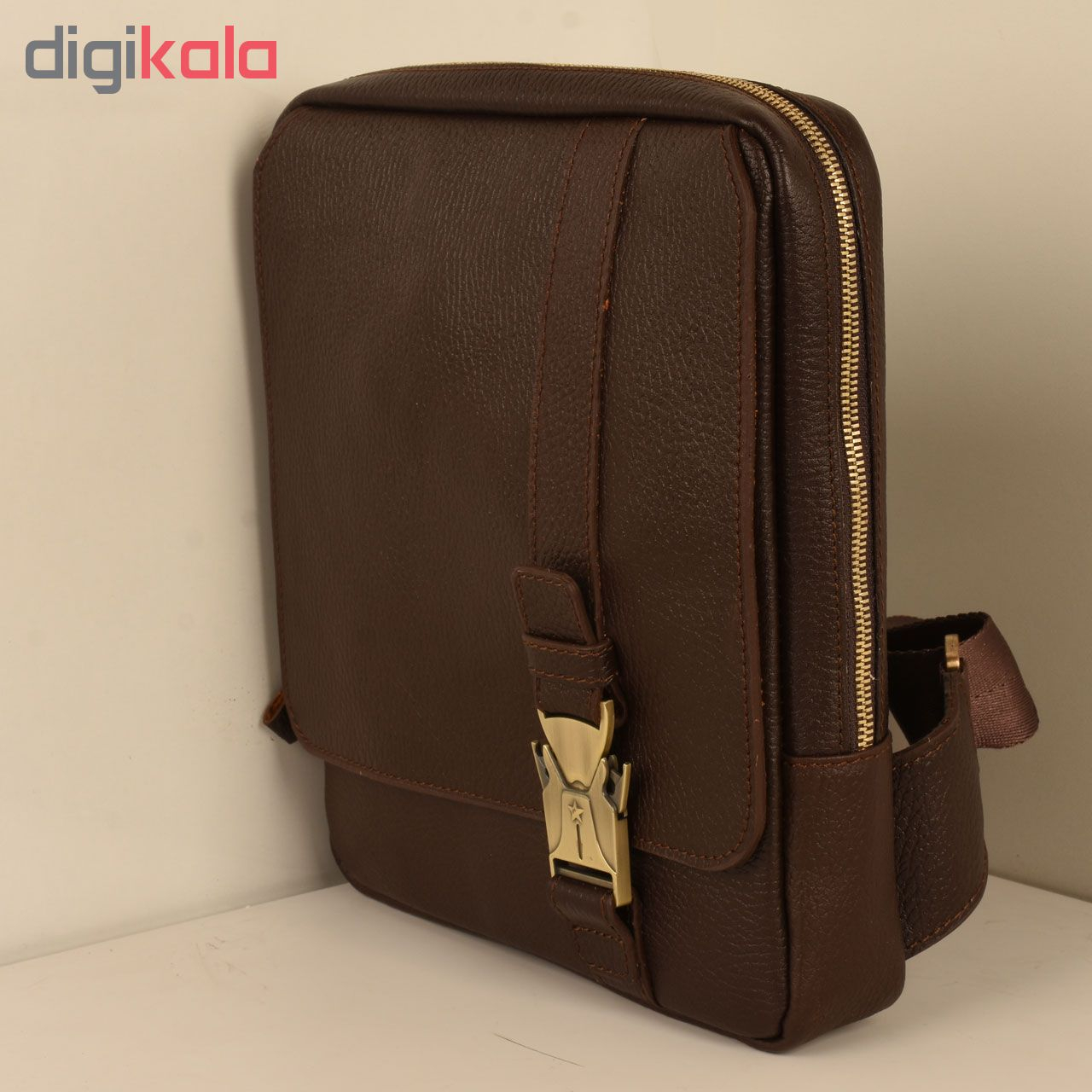 کیف دوشی مردانه کهن چرم کد DB111-7