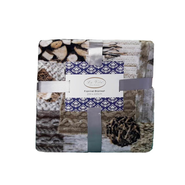 پتو مسافرتی مدل sana سایز 220×200 سانتی متر