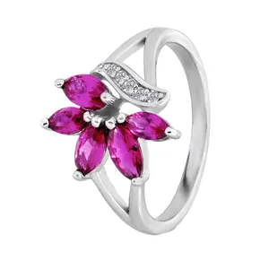 انگشتر نقره زنانه اقلیمه کد AN89-8