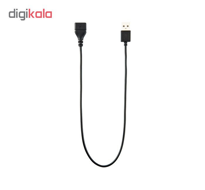 کابل افزایش طول برق USB 2.0 جی جی سی کد E40 طول 0.4 متر