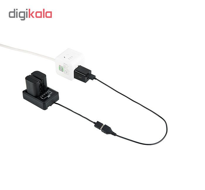 کابل افزایش طول برق USB 2.0 جی جی سی کد E40 طول 0.4 متر
