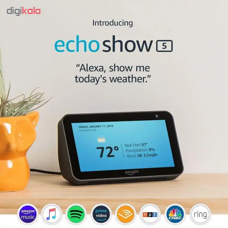 دستیار صوتی آمازون مدل Echo Show 5