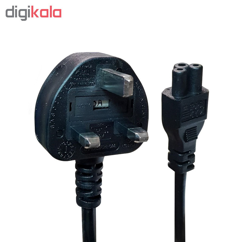 کابل برق سه پین آداپتور لپ تاپ مدل BS-1363 طول 1.5 متر